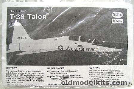 Testors 1/48 Northrop T-38 Talon Bagged, 337  plastic model kit